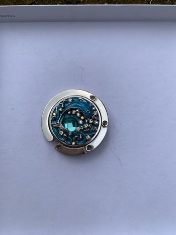 Accroche sac à main dauphin