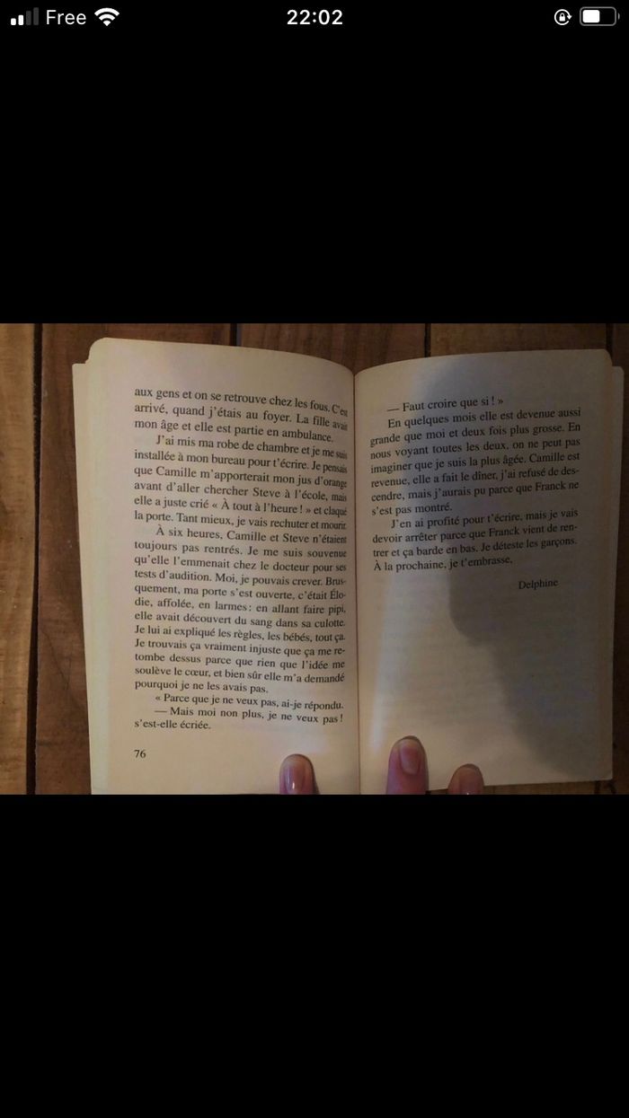 Livre « Moi, Delphine 13 ans » - photo numéro 3