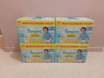 4 Maxi Économique pack de 80 couches pampers premium protection taille 5.  320 couches au total