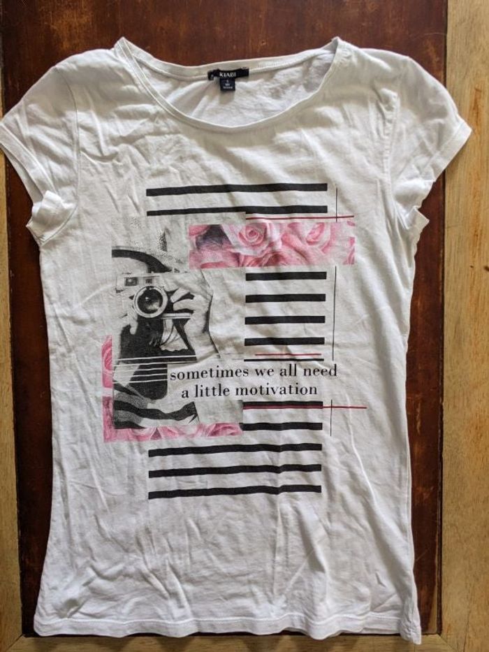 T-shirt manches courtes 14/16 ans