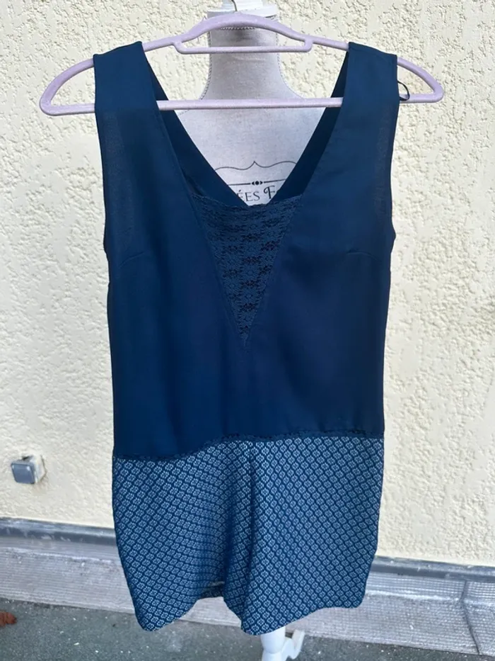 Combishort NAF NAF bleu nuit - Taille M 💙 - photo numéro 8
