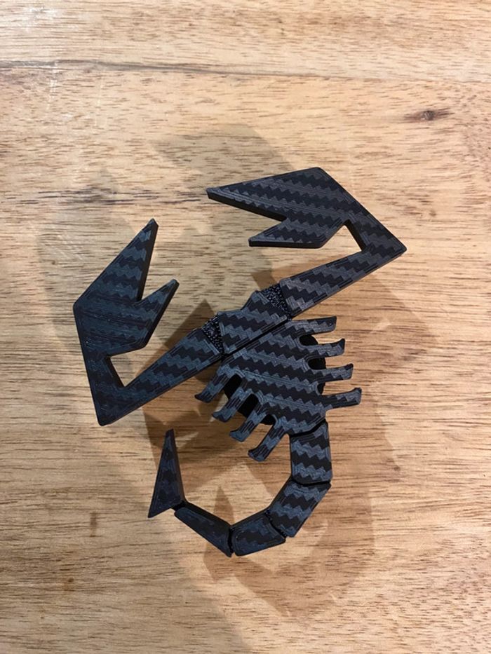 Scorpion finition carbone
