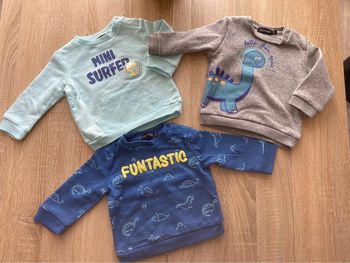 Lot sweat bébé 9mois