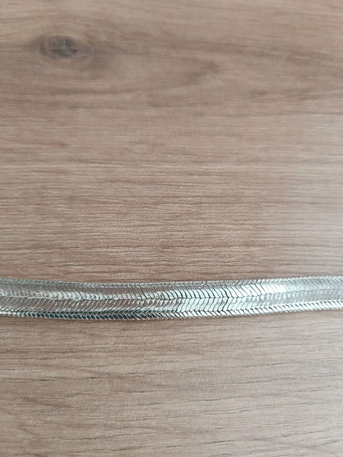 Bracelet maille argenté - photo numéro 4