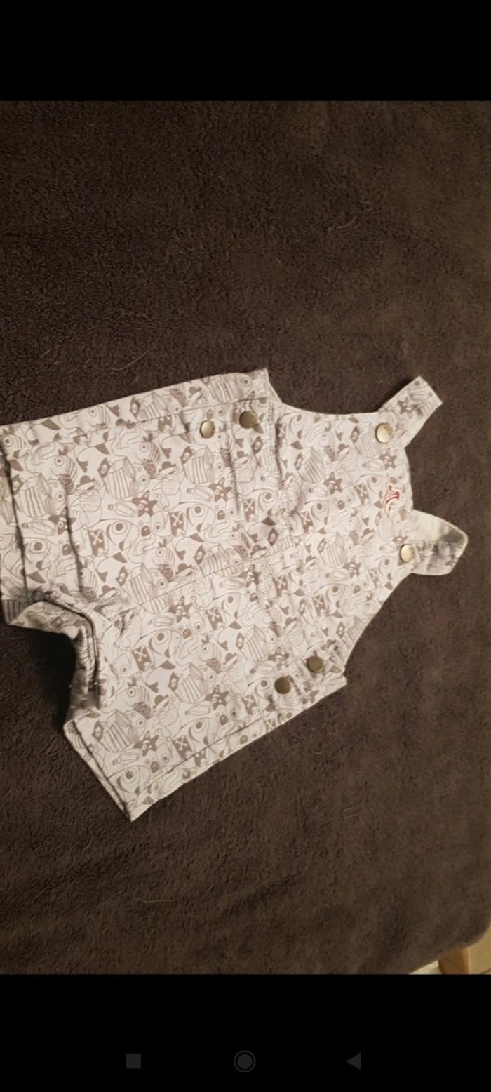 Salopette bébé garçon 3 mois 59 cm - photo numéro 2