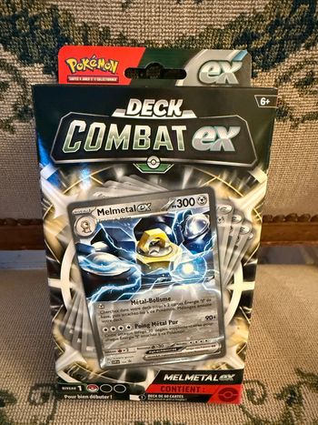 NEUF Coffret 60 cartes Pokémon Deck de combat ex Melmetal-ex