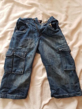 Pantacourt jean garçon