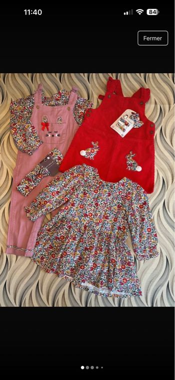 Ensemble 4 pièces et ses accessoires du thème Promenons-nous dans Paris