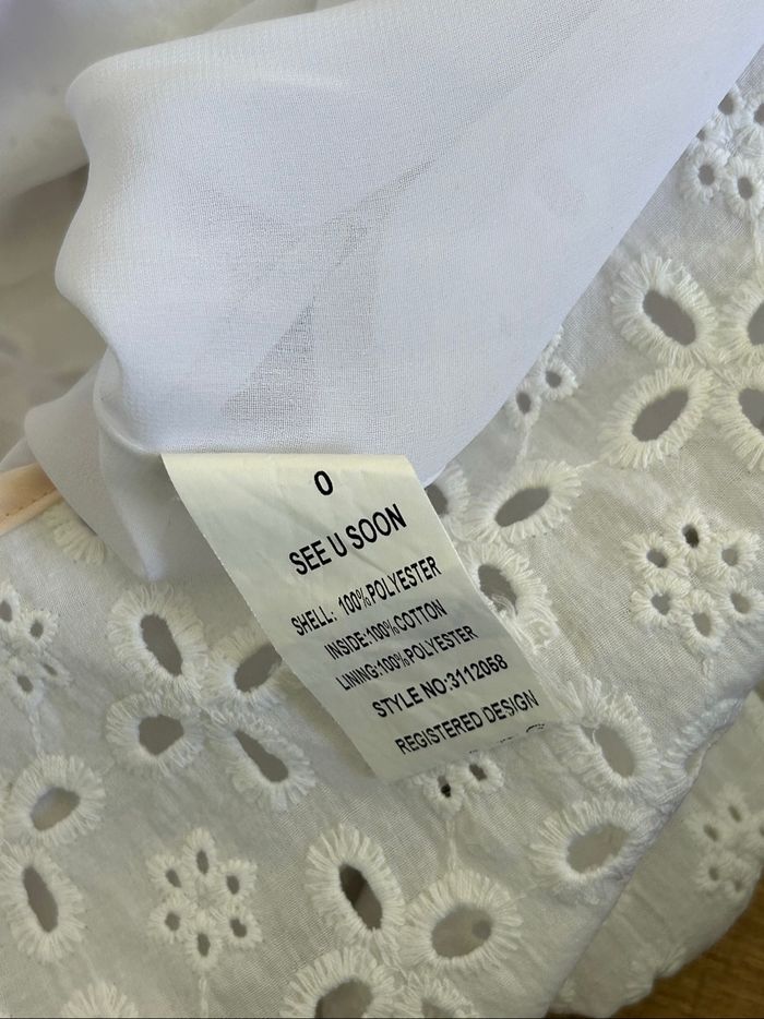 Robe beige à manches courtes See U Soon taille 0 jamais portée - photo numéro 10