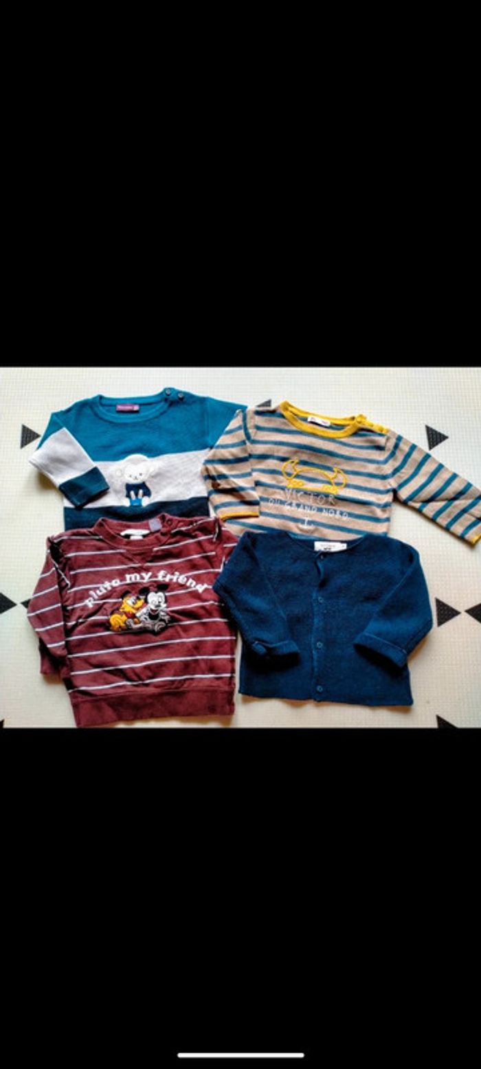 Lot vêtements garçon 9 mois - photo numéro 2