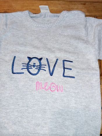 Pull mixte T 24 mois