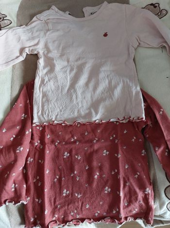 Lot 2 tee shirt manches longues