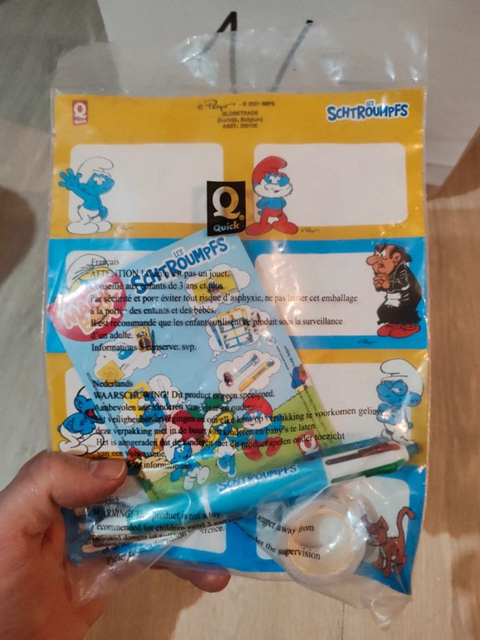 Figurine quick Schtroumpf - photo numéro 4