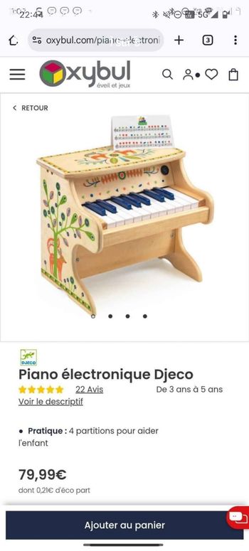 Piano djeco