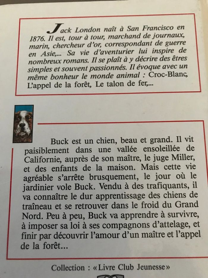 Livre L’appel de la forêt - photo numéro 3