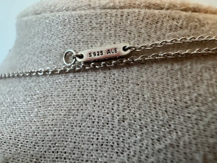 Collier Pandora Authentique Pendentif Rond Timeless Pave de Strass blanc - photo numéro 4