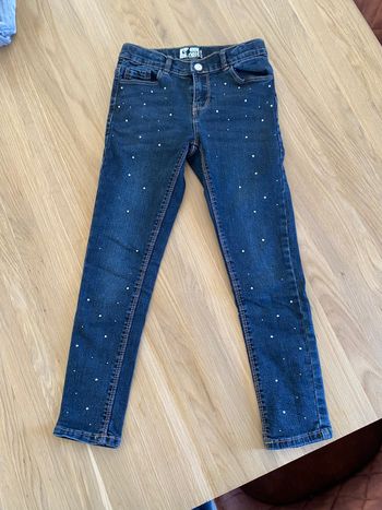 Jeans skinny strass