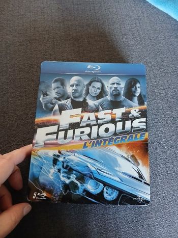 Blu-ray Fast and Furious – coffret 1 à 5