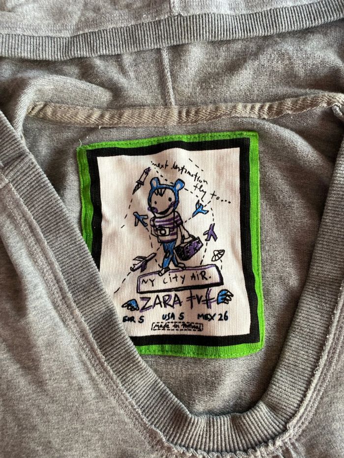 Pull tunique grise S - photo numéro 2