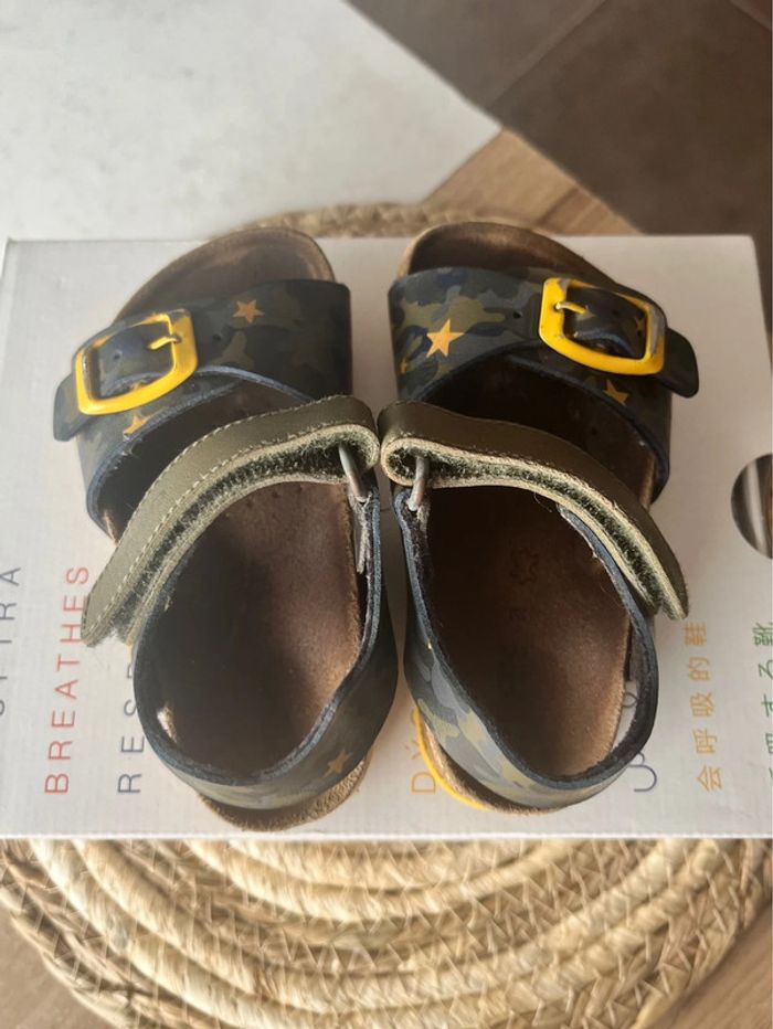 Sandales imprimé camouflage pointure 22 - photo numéro 5