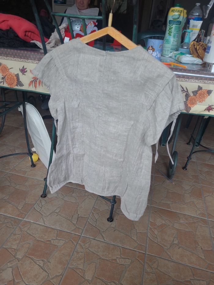Blouse en lin - photo numéro 2