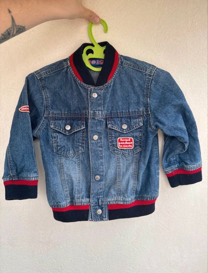 Veste en jean avec col chaud - 24 mois - 2 ans - Padam