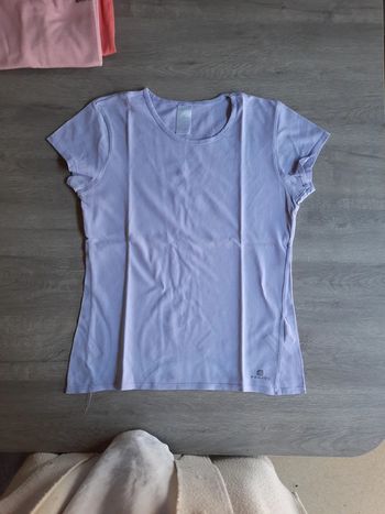 T-shirt manches courtes sport Domyos fille 12 ans
