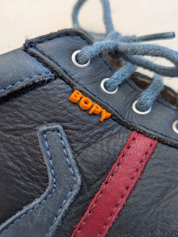 Chaussures en cuir bleu Bopy – Taille 23 - Modèle Zavo - photo numéro 5
