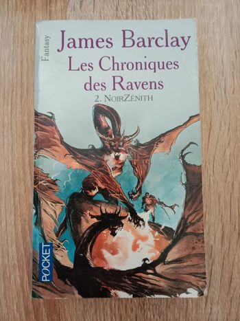 James Barclay 📚 Les chroniques des Ravens 2.NoirZénith