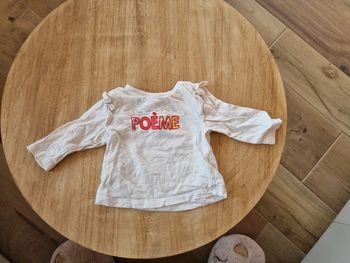 Tee shirt bébé fille 3 mois