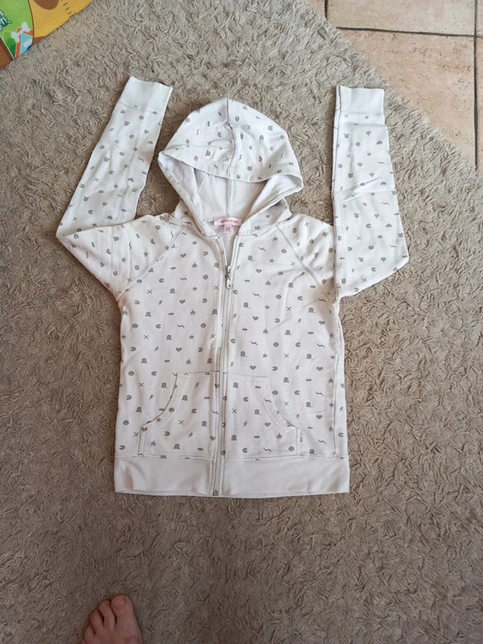 📦veste sweat capuche coton Jennyfer T38