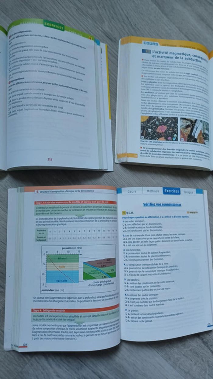 Lot livre prépa bac SVT - photo numéro 3