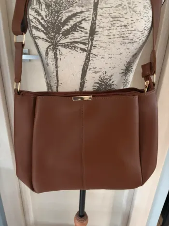 Sac damart moka bandoulière Nathalie Andersen