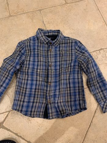 Chemise manches longues 4 ans
