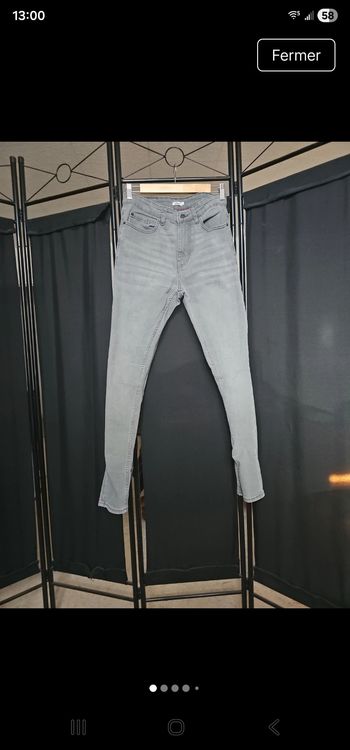 Jeans gris gemo