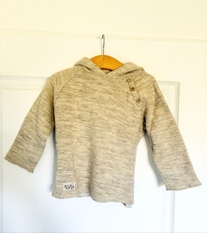 Pull écru Zara