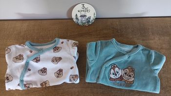 Lot 2 pyjamas Disney tic et tac