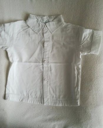 Chemise mc 6 mois garçon