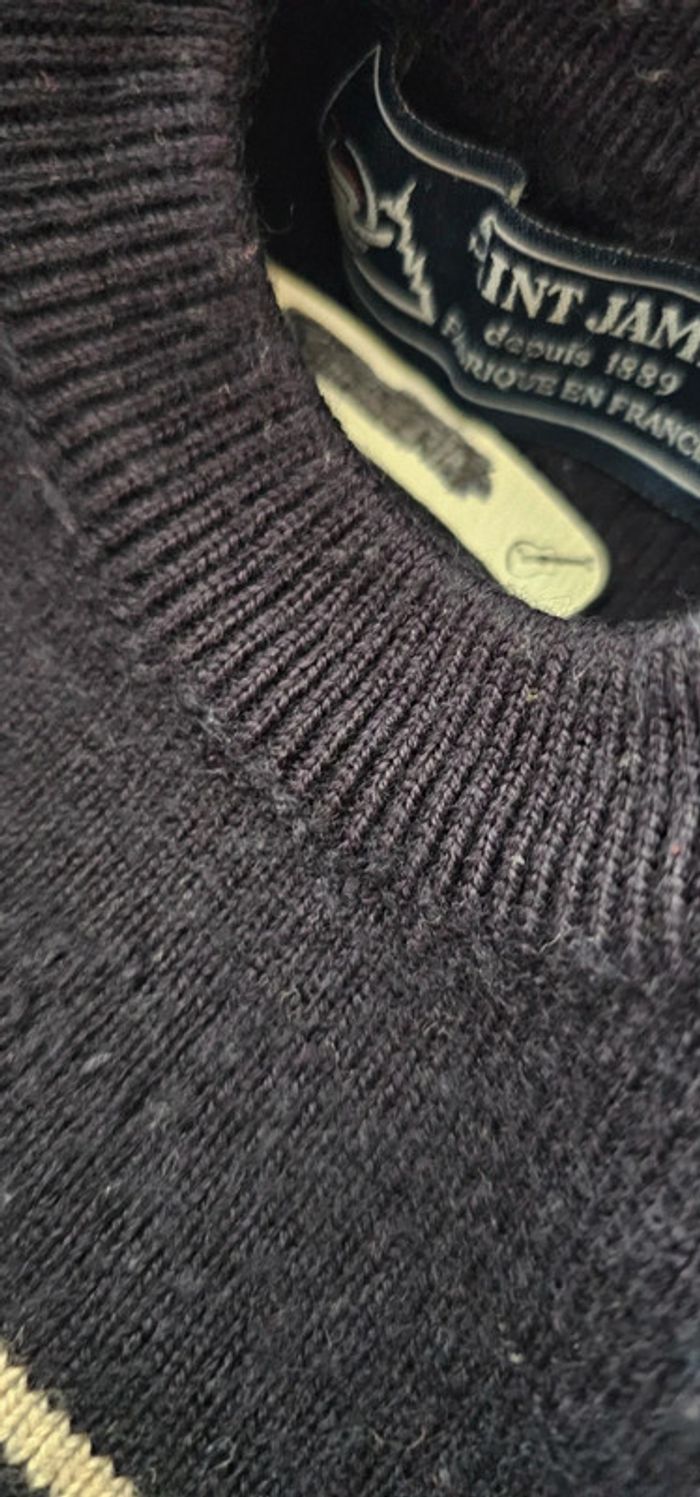 Pull Marinière laine Saint James 2 ans - photo numéro 7