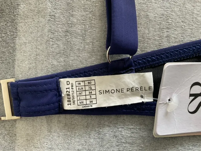 Haut maillot bleu Simone Pérèle neuf - photo numéro 8