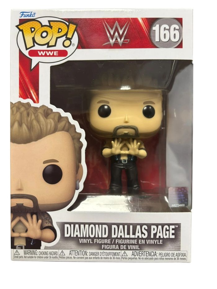 Figurine Funko Pop WWE Diamond Dallas Page numéro 166 neuf