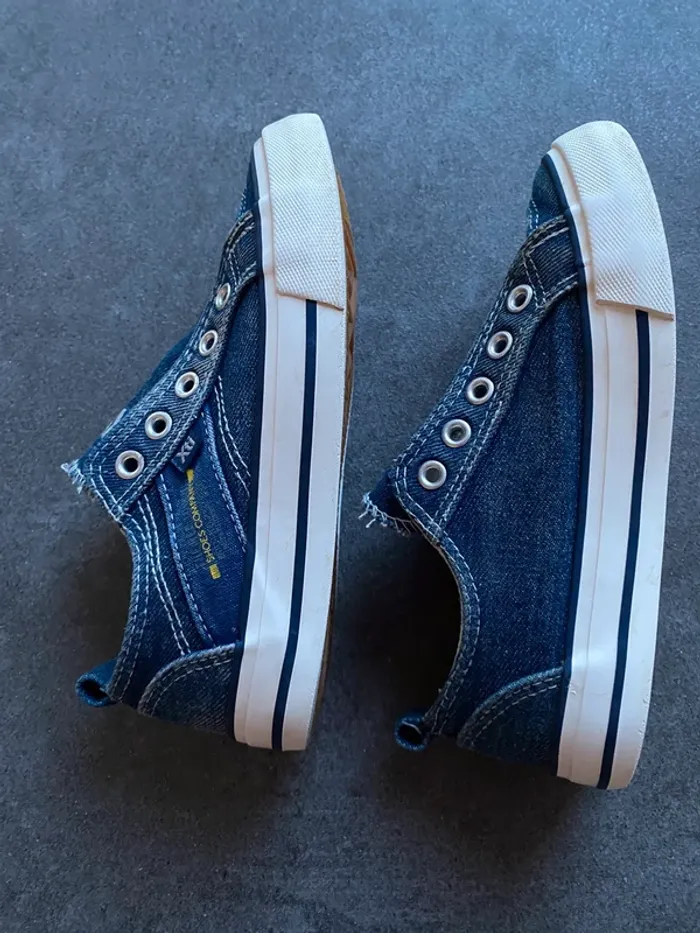 Baskets jeans sans lacets - photo numéro 3