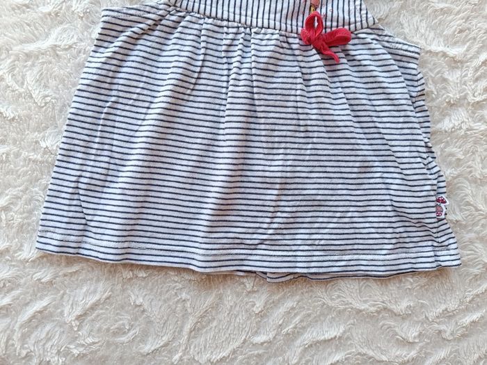 Tee shirt chemise blouse sans manche glace + legging offert Fille 18 mois Sergent major - photo numéro 5