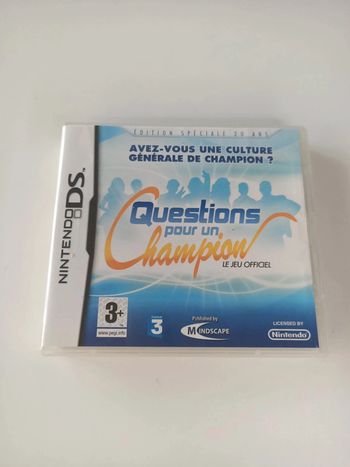 Jeu Nintendo ds questions pour un champion