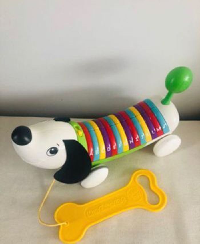 Jouet premier âge chien à tirer musical leap frog - photo numéro 7
