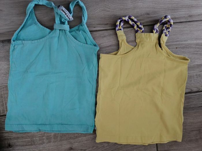 Lot de 2 t shirts débardeur 6 ans fille été - photo numéro 6
