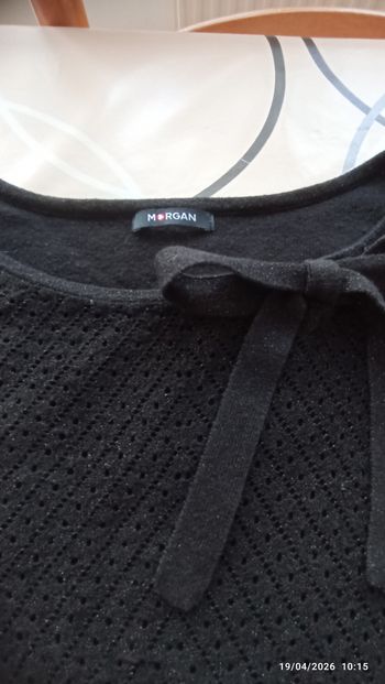 Pull noir Morgan M