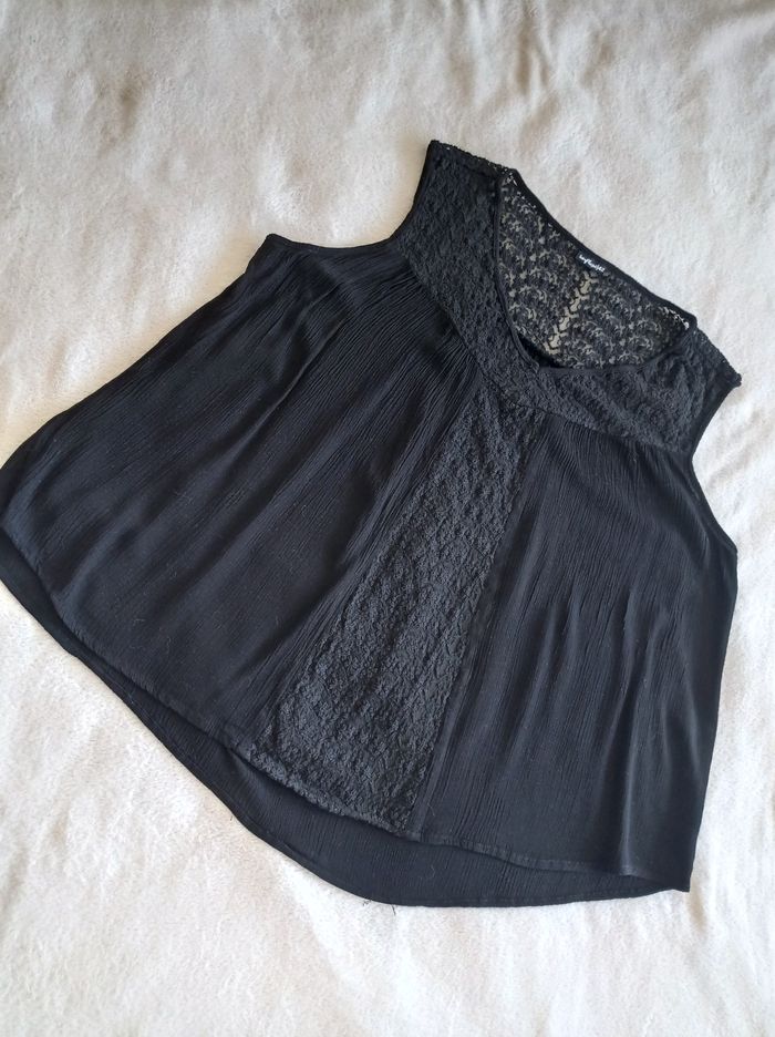 Blouse sans manches, noir 42 - photo numéro 3