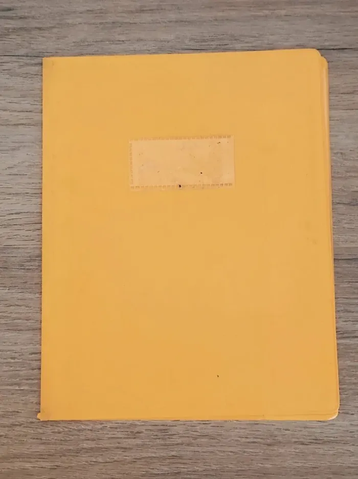 Lot 4 protège-cahier bleu rouge noir jaune - 17x22cm - photo numéro 11
