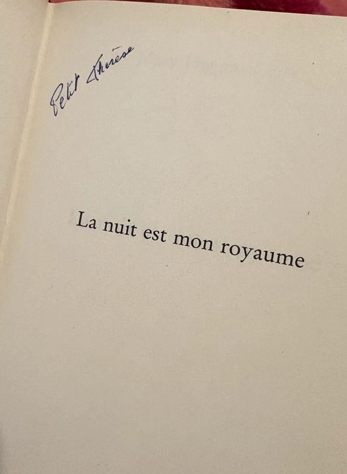 Livre « la nuit est mon royaume » - photo numéro 4